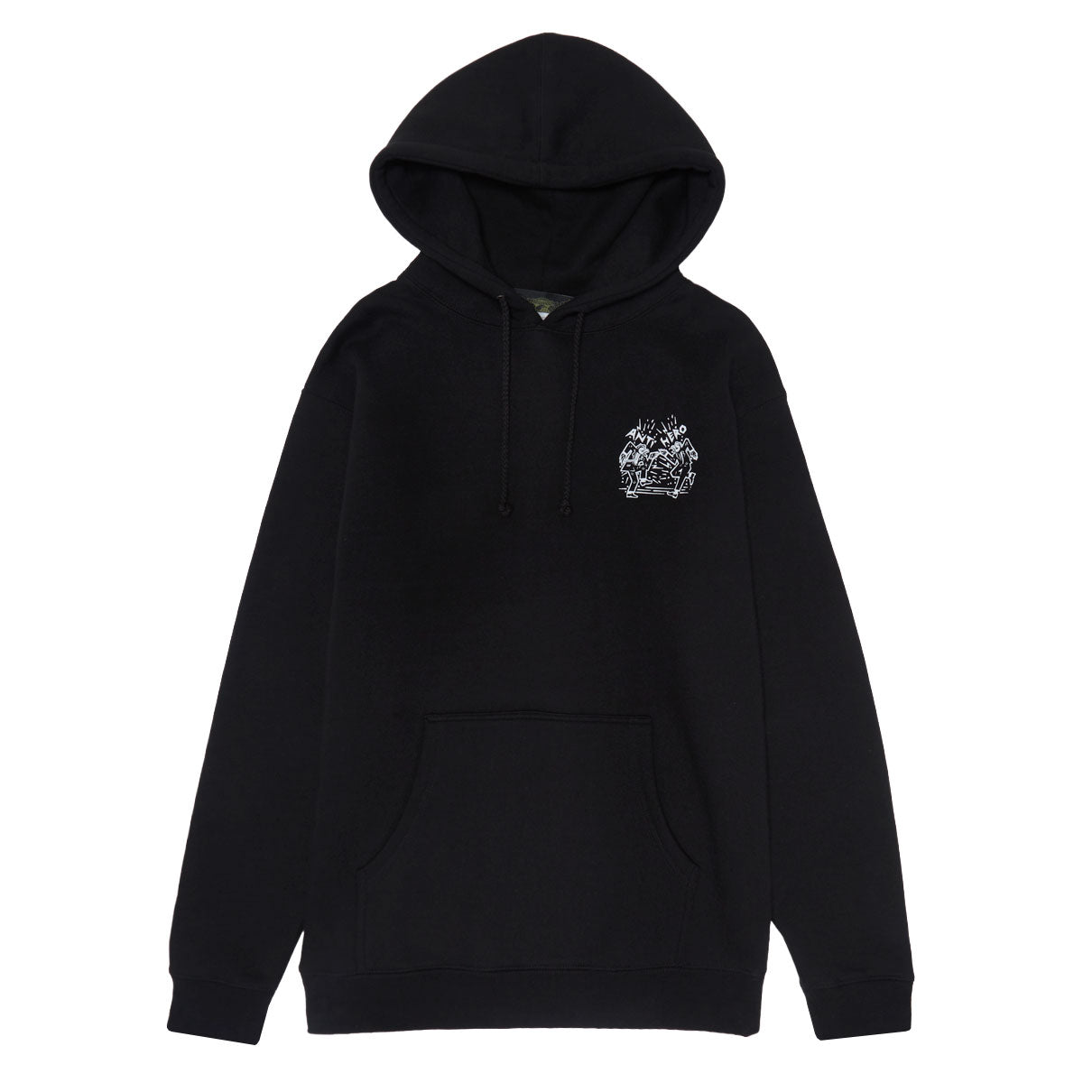 Anti-Hero Ruder Bwoys Hoodie - Black/White image 1
