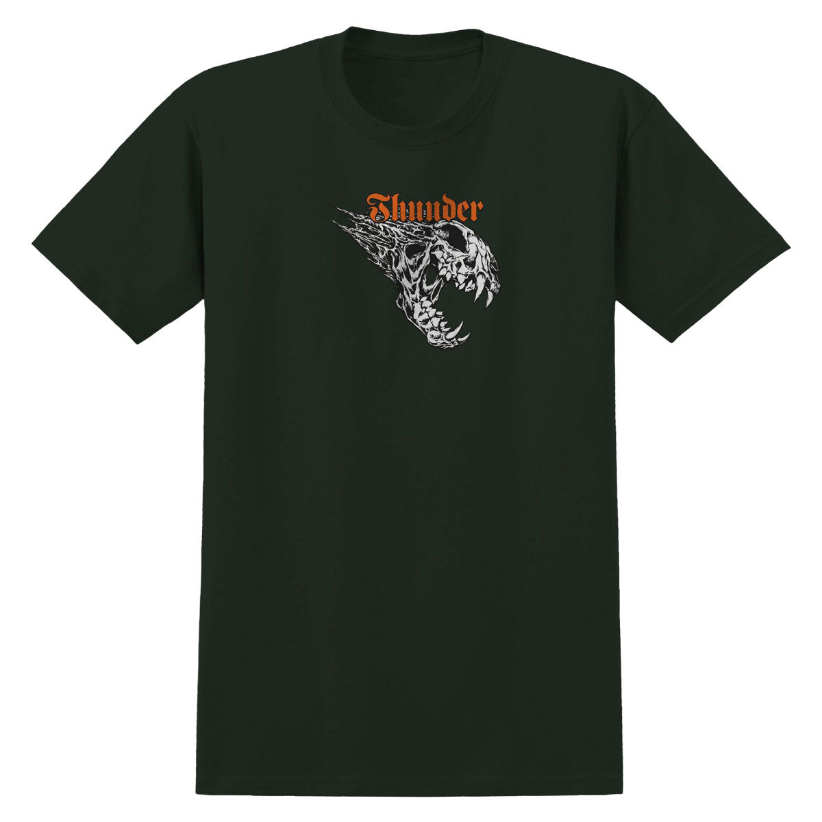 Thunder Screaming Banshee T-Shirt - Forest/Black/White/Orange image 1