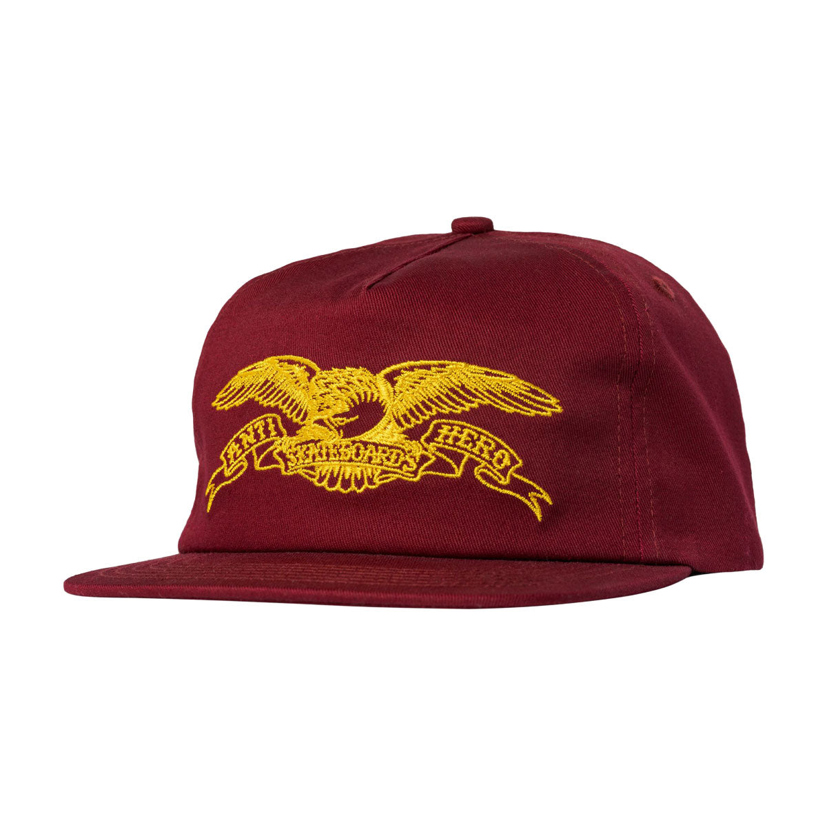 Anti-Hero Basic Eagle Hat - Wine/Gold image 1