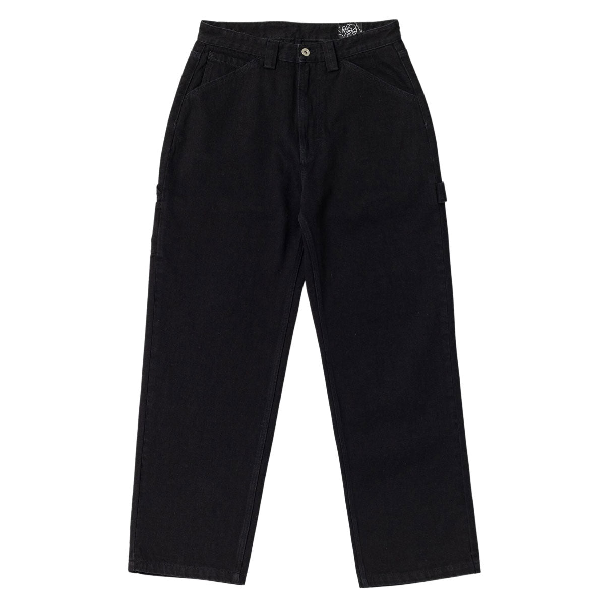 Krooked Koffin Carpenter Jeans - Black Denim image 1