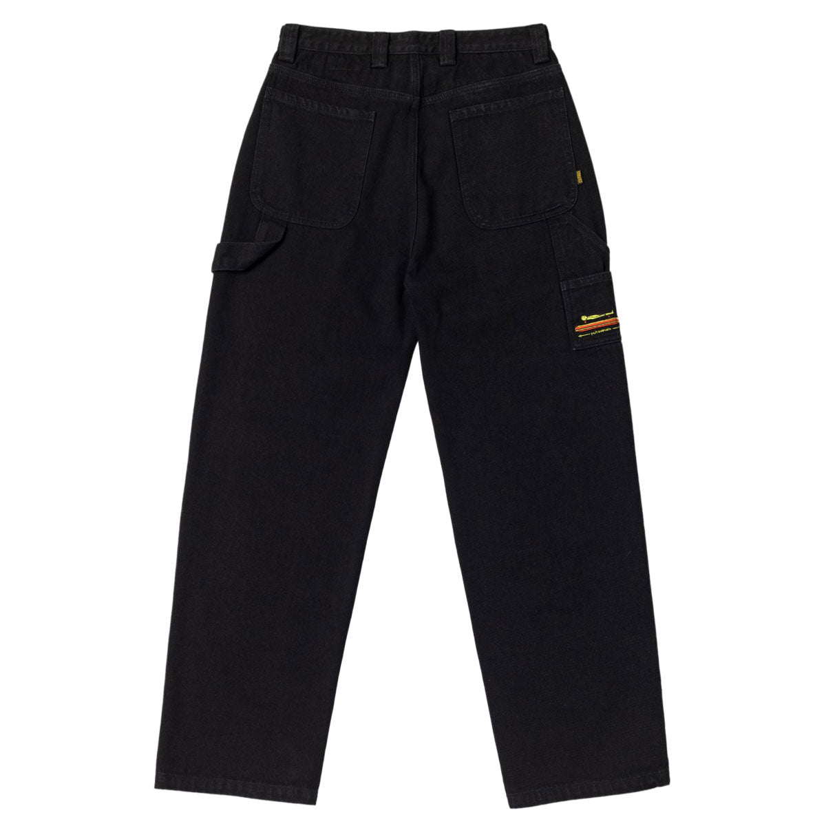 Krooked Koffin Carpenter Jeans - Black Denim image 2