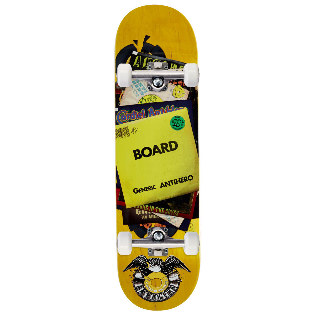Anti-Hero Cardiel Studio 18 Skateboard Complete - 8.62