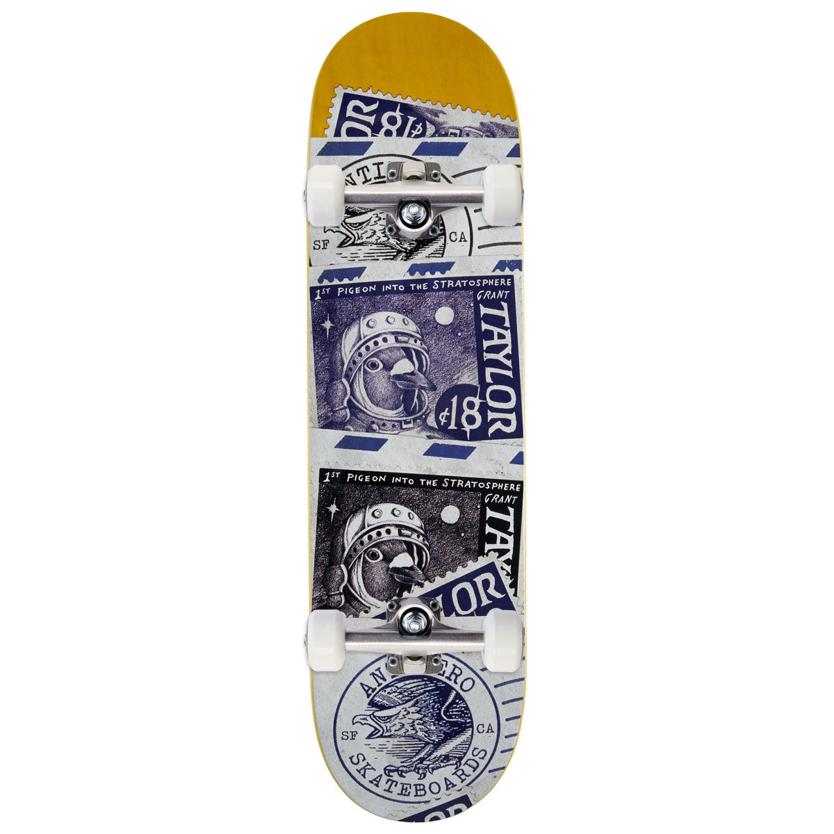 Anti-Hero Grant Postal Skateboard Complete - 8.38