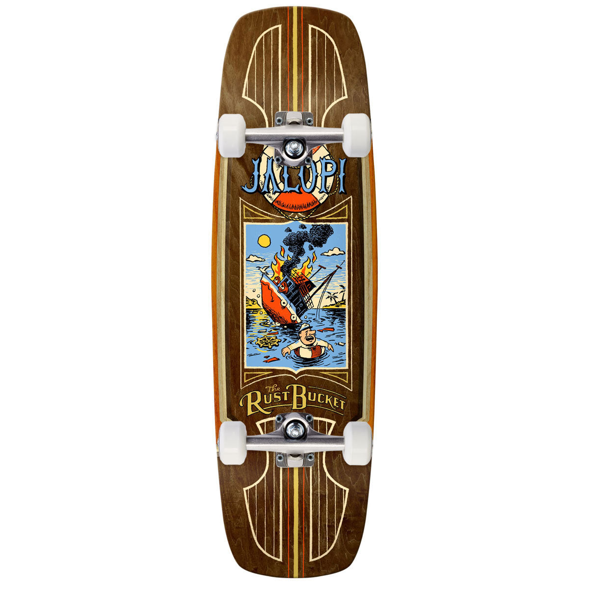 Anti-Hero Jalopi Rustbucket Skateboard Complete - 9.20
