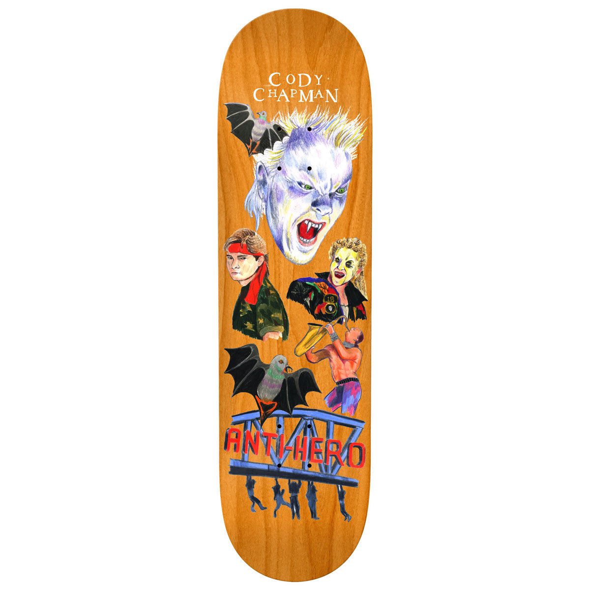 Anti-Hero Cody Chapman Still Believe Skateboard Deck - 8.32