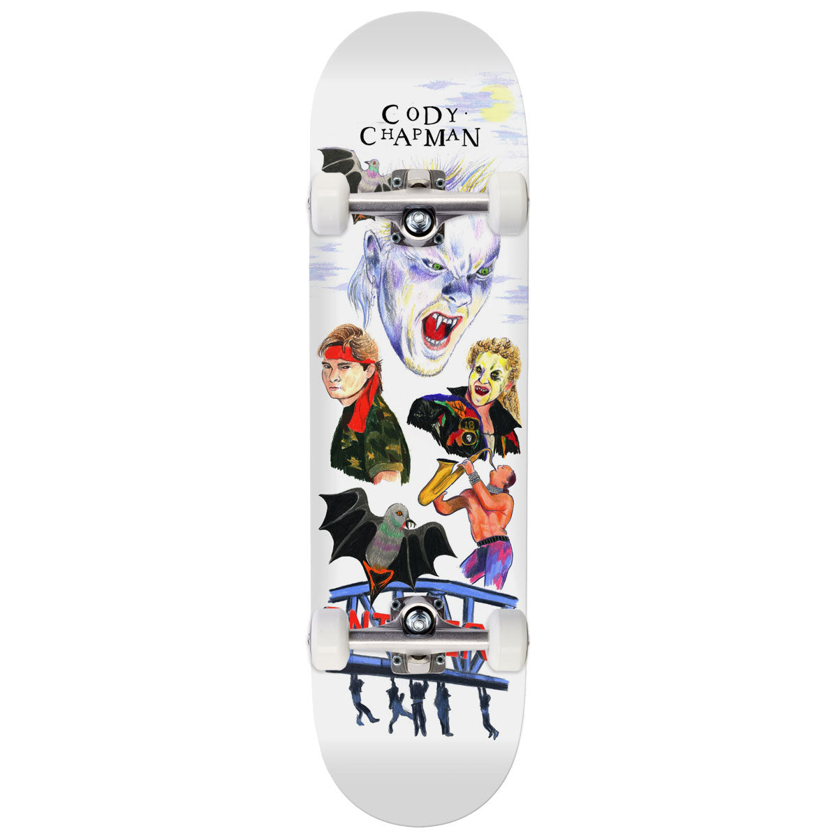 Anti-Hero Cody Chapman Still Believe Skateboard Complete - 8.50