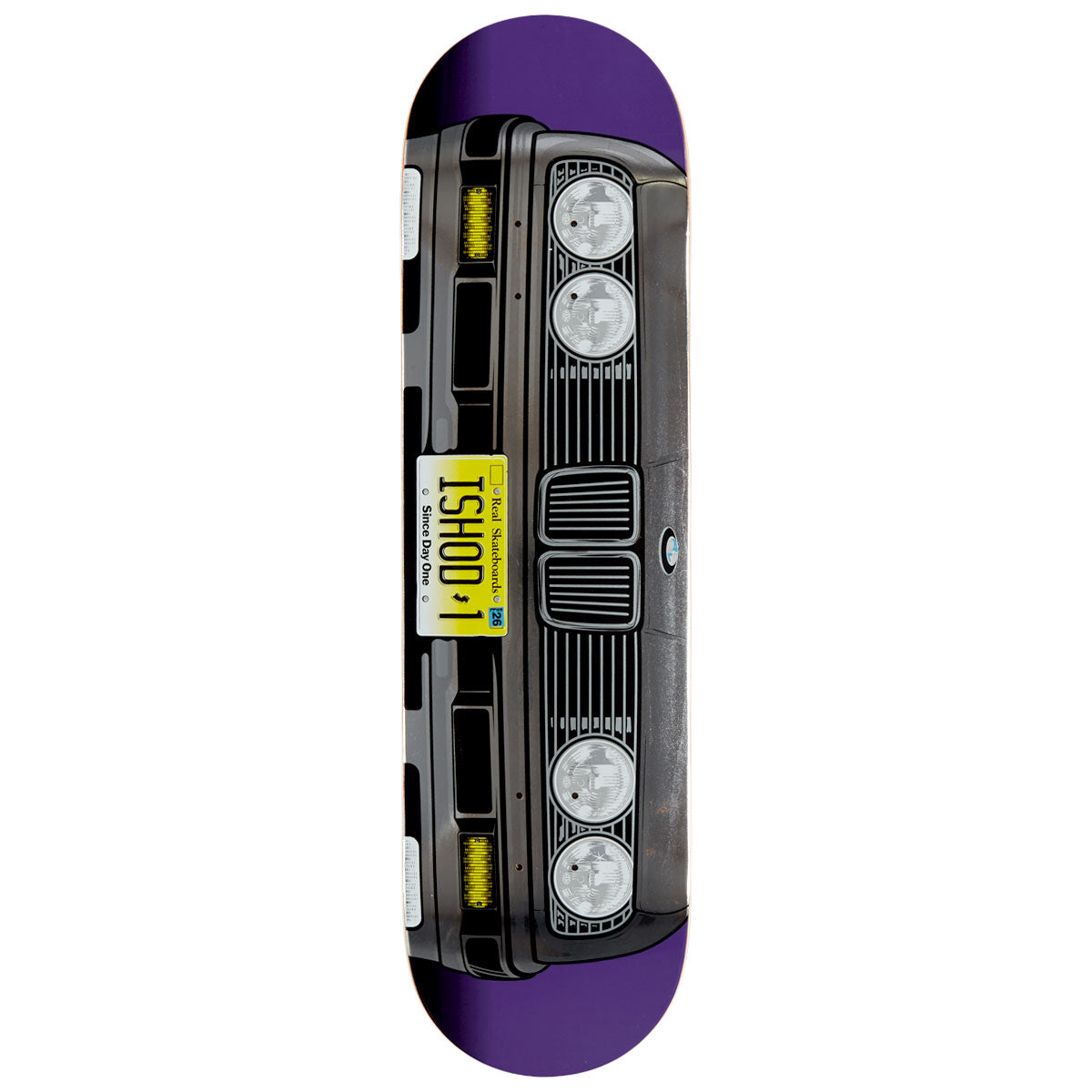 Real Ishod Grille Ltd True Fit Skateboard Deck - Silver Foil - 8.50