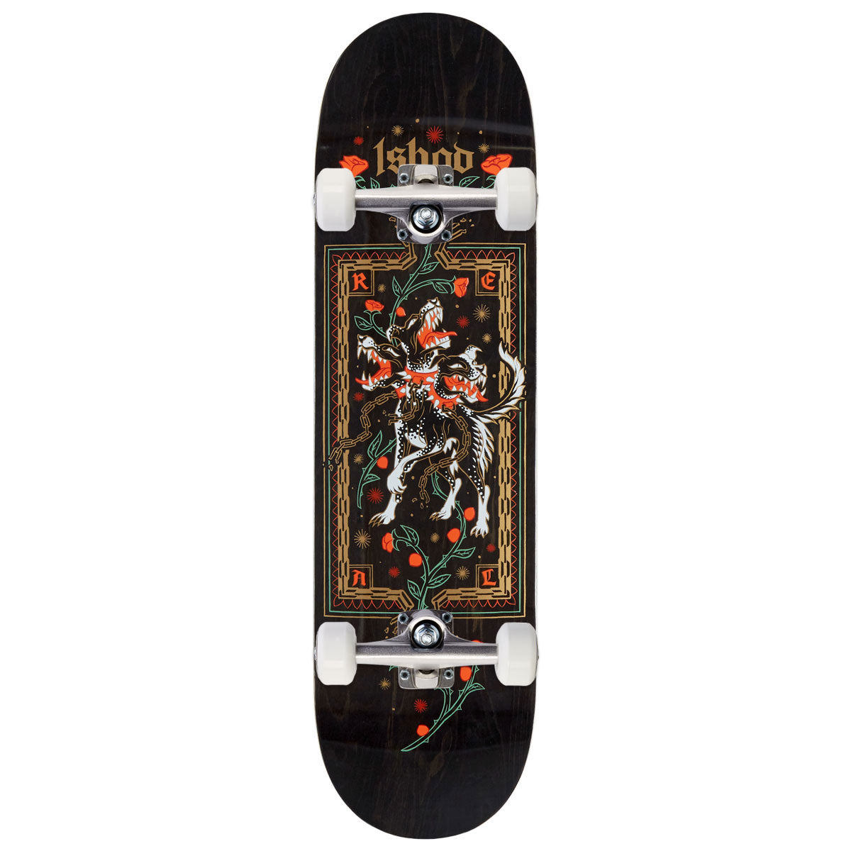 Real Ishod Cerebrus DBX Skateboard Complete - Black - 8.38