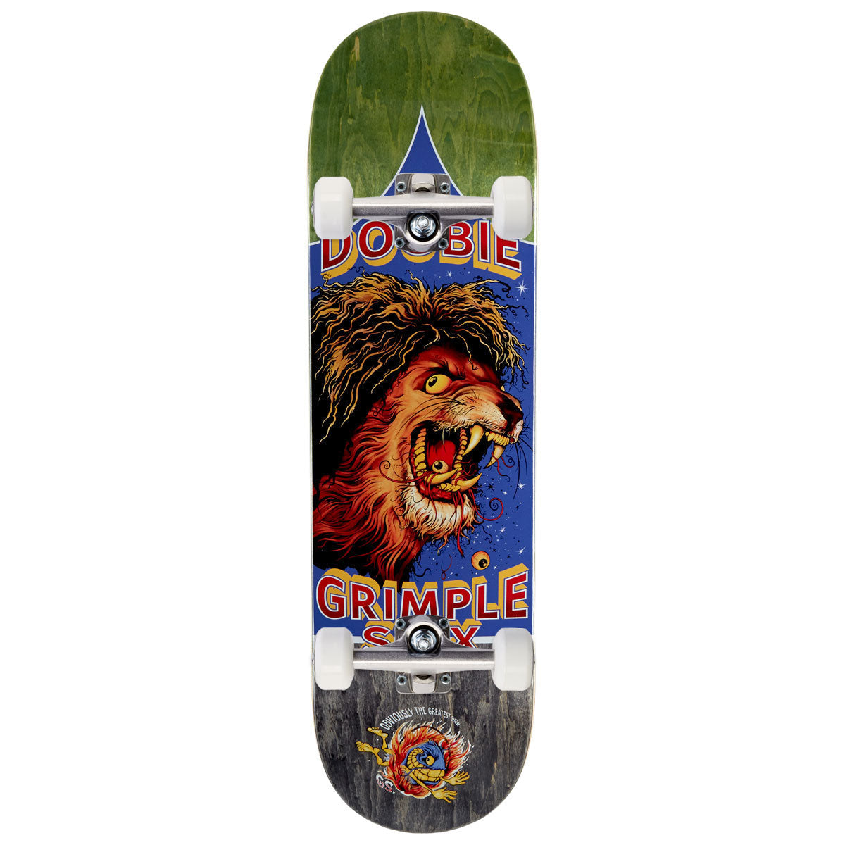 Anti-Hero Doobie Grimple Obvious Greats Skateboard Complete - 8.50