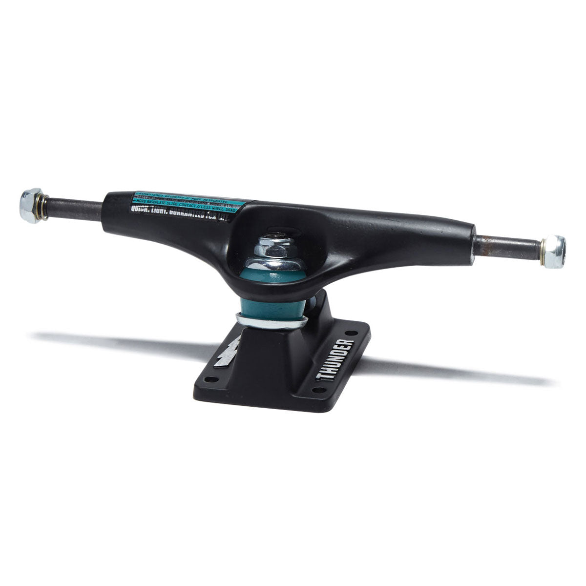 Thunder T-II Team Skateboard Trucks - Matte Black - 148mm image 2