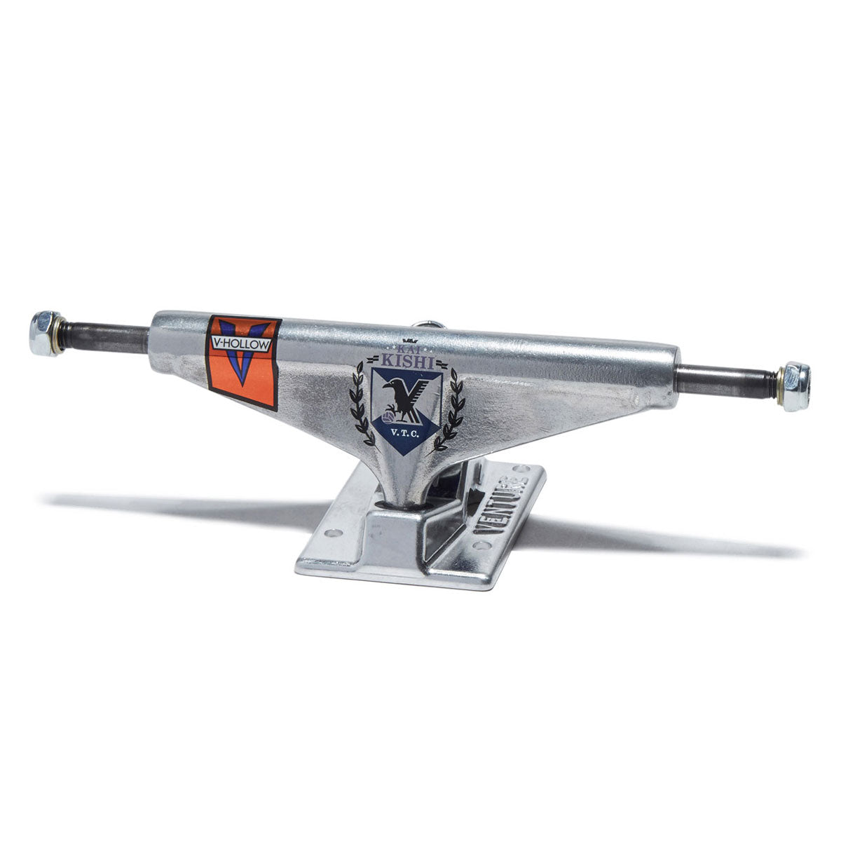 Venture Kai Kishi Pro V-Hollow Skateboard Trucks - Polished - 5.6 image 1