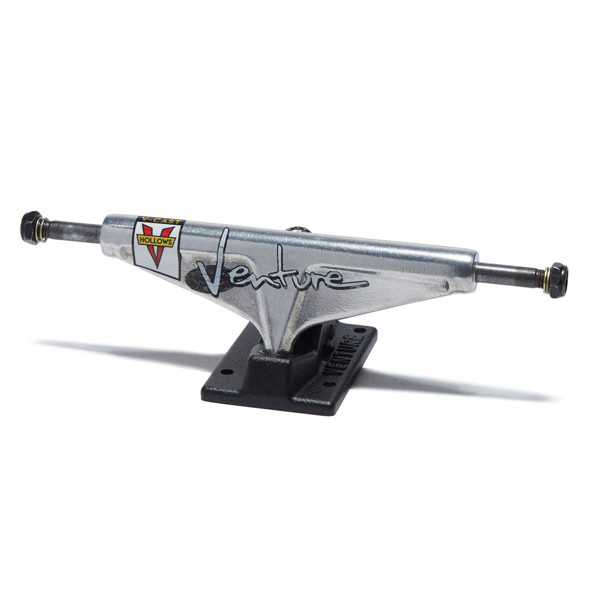 Venture 92 Crinkle V-Cast Hollow Skateboard Trucks - Polished - 5.8 image 1