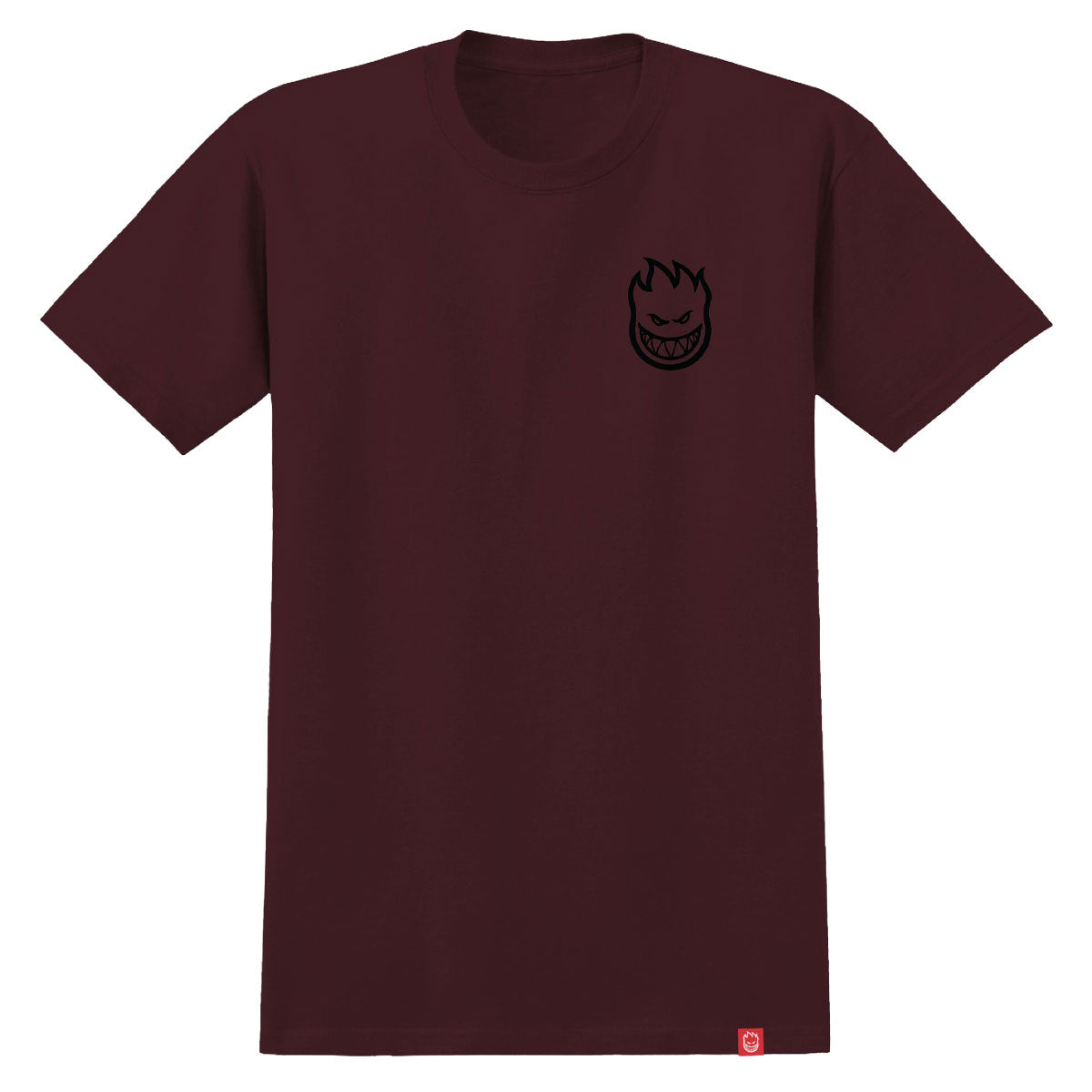 Spitfire Lil Bighead T-Shirt - Burgundy/Black image 1