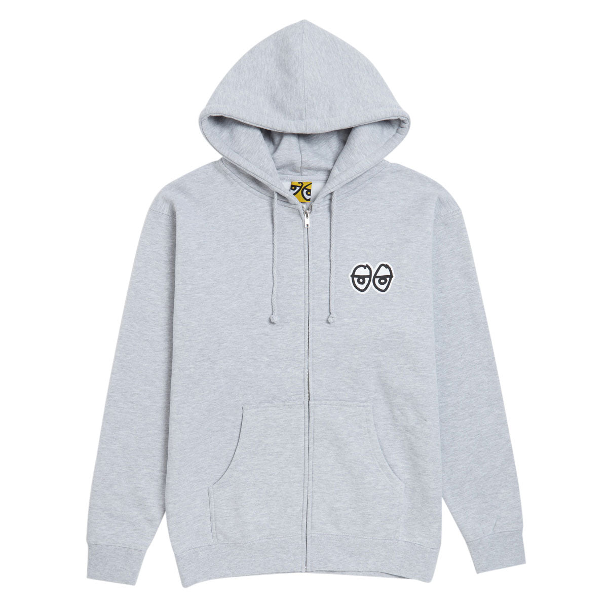 Krooked New Tricks Zip Hoodie - Grey Heather/Black/White image 1