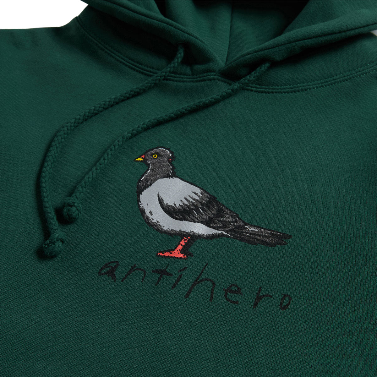 Anti-Hero OG Pigeon Hoodie - Dark Green/Multi Color image 2