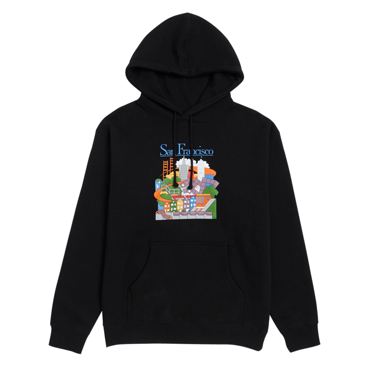 Real SF Travel Hoodie - Black/Multi Color image 1