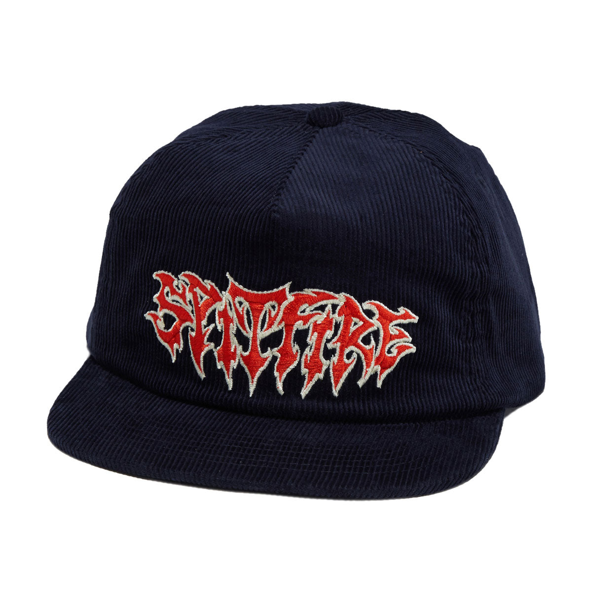 Spitfire Demon Script Hat - Navy/Red image 1