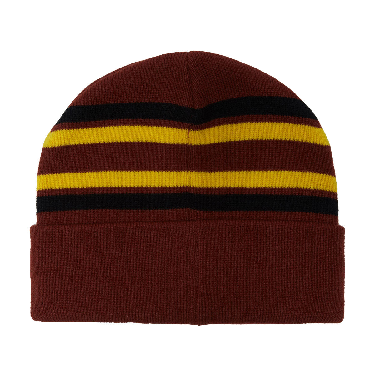Krooked Eyes Beanie - Dark Red/Gold/Black image 2