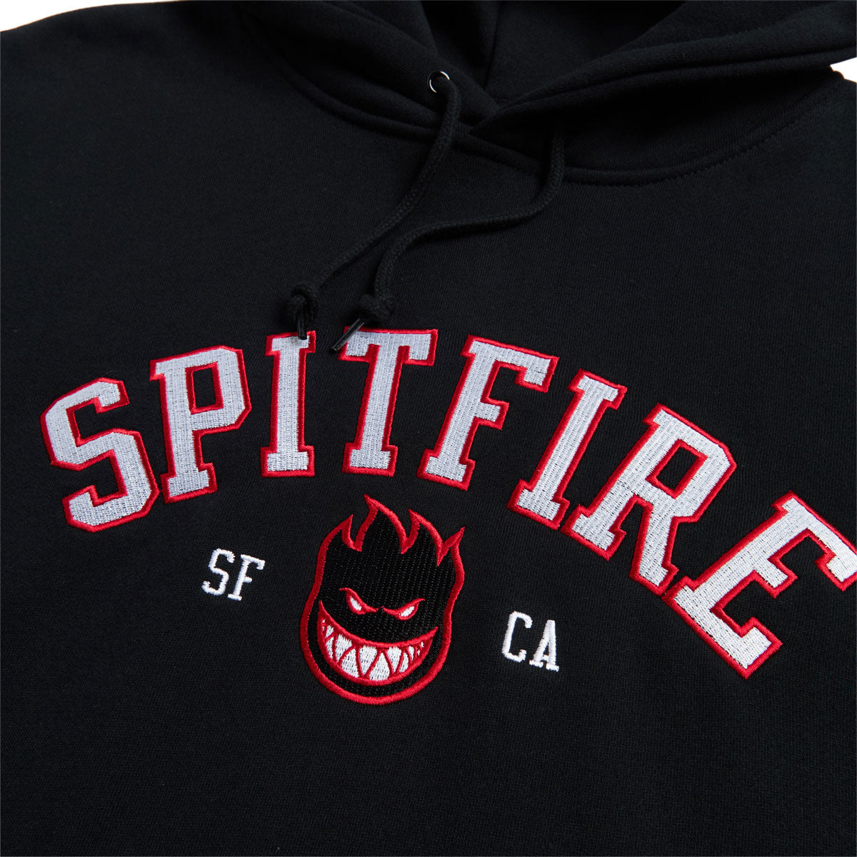 Spitfire Team Bighead Hoodie - Black/Red/White image 2