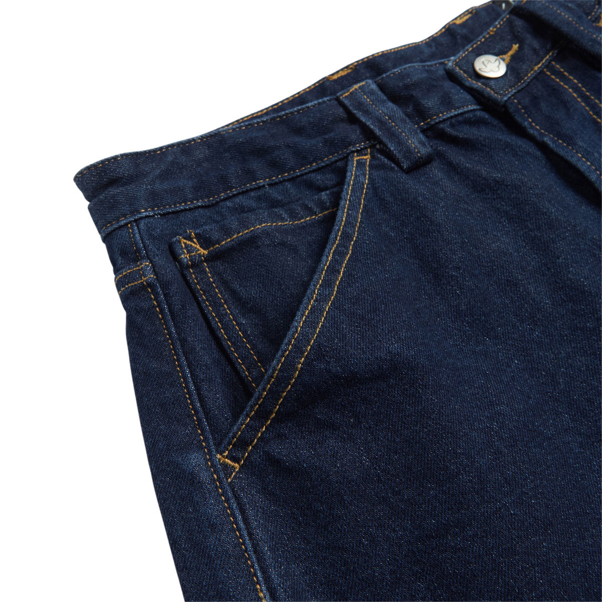 Krooked Koffin Carpenter Jeans - Dark Rinse Denim image 5