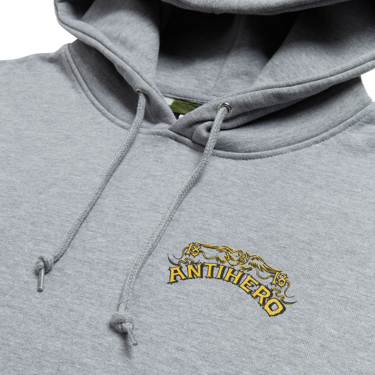 Anti-Hero Customs Hoodie - Heather Grey image 3