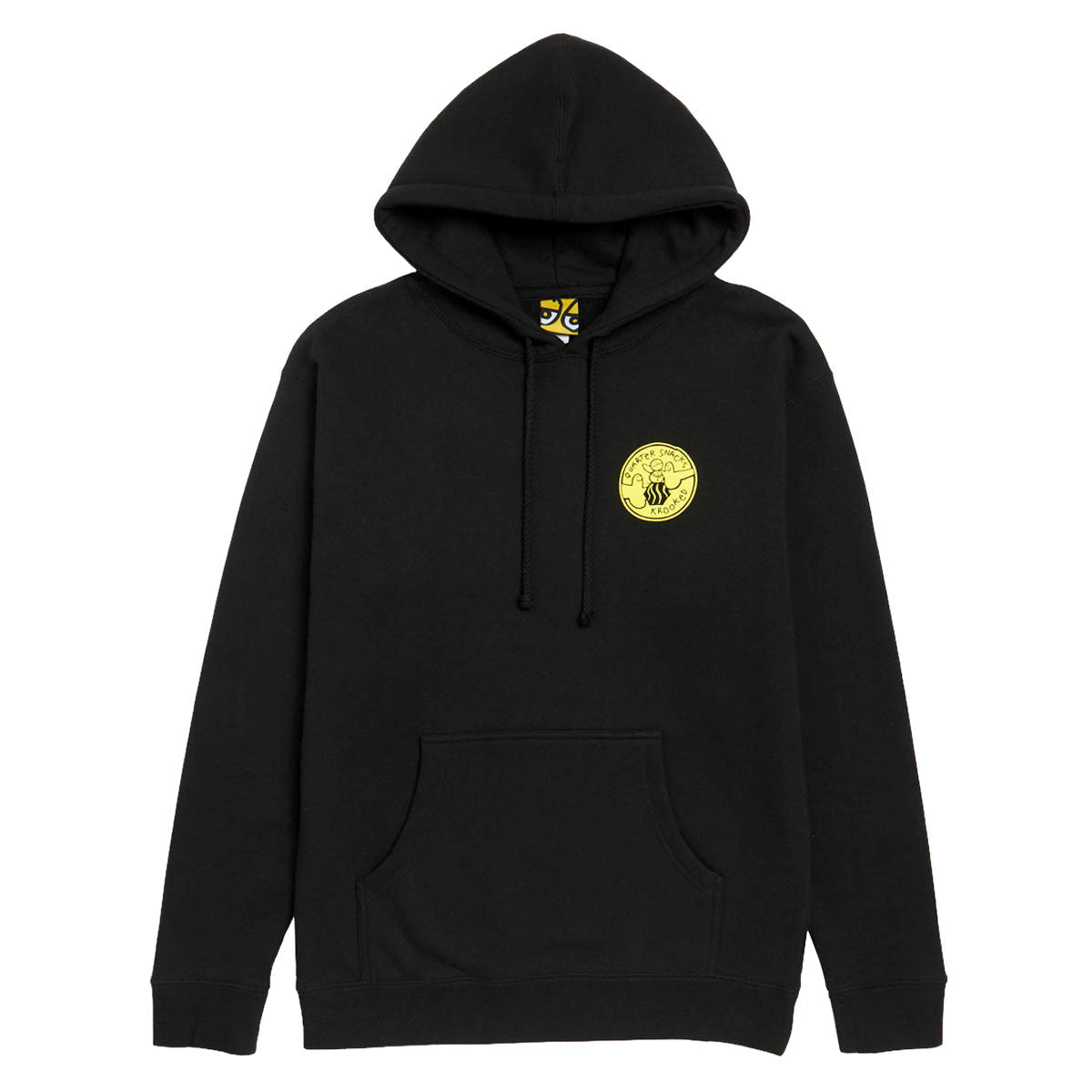 Krooked x Quartersnacks Snackman Hoodie - Black image 2