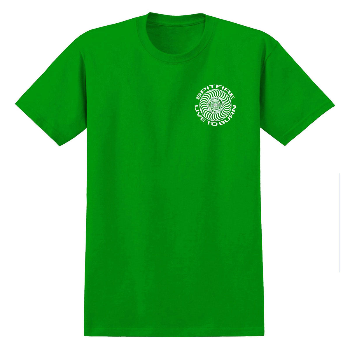 Spitfire Live To Burn Classic T-Shirt - Irish Green image 2