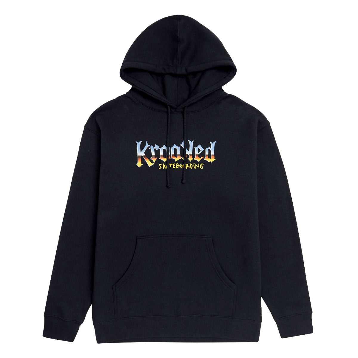 Krooked Chrome Zone Hoodie - Navy image 1