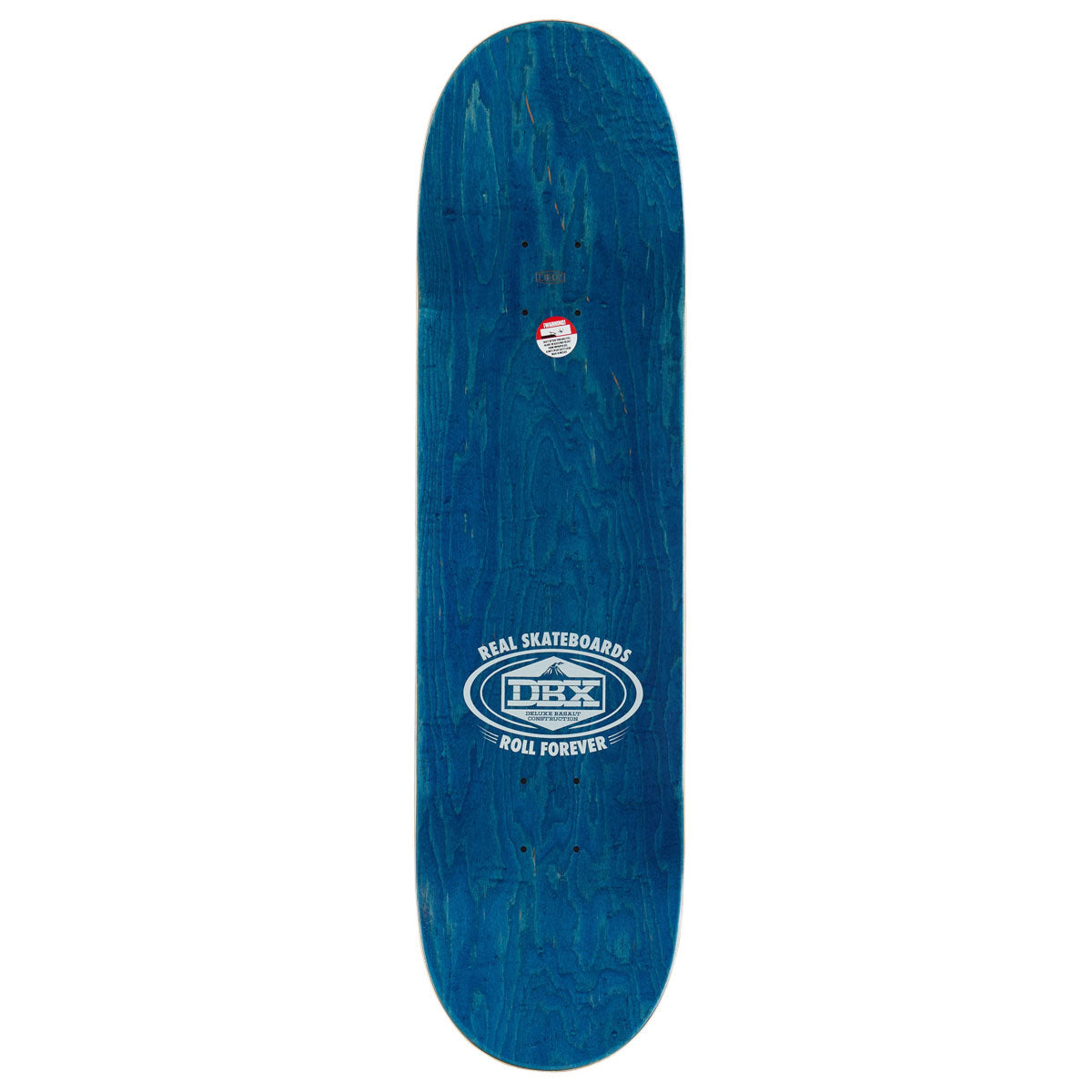 Real Ishod DBX Mariposa Chrome Redux Twin Tail Skateboard Deck - Black - 8.30