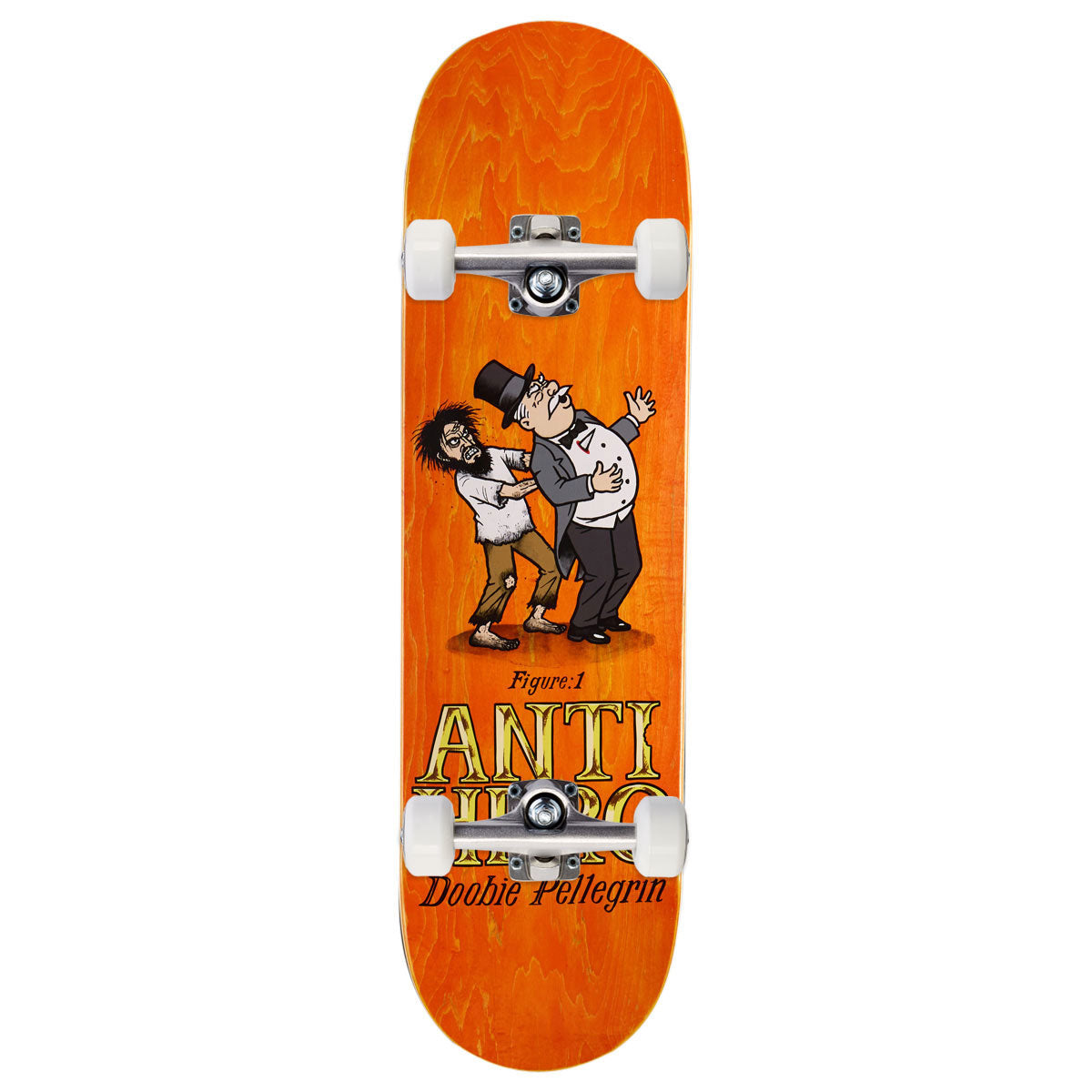 Anti-Hero Doobie Eat The Rich Skateboard Complete - 8.75