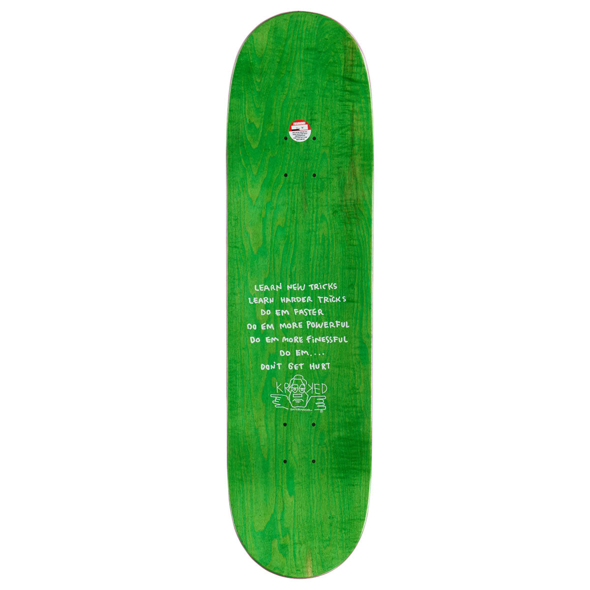 Krooked Cernicky Devil Ed Skateboard Deck - 8.50