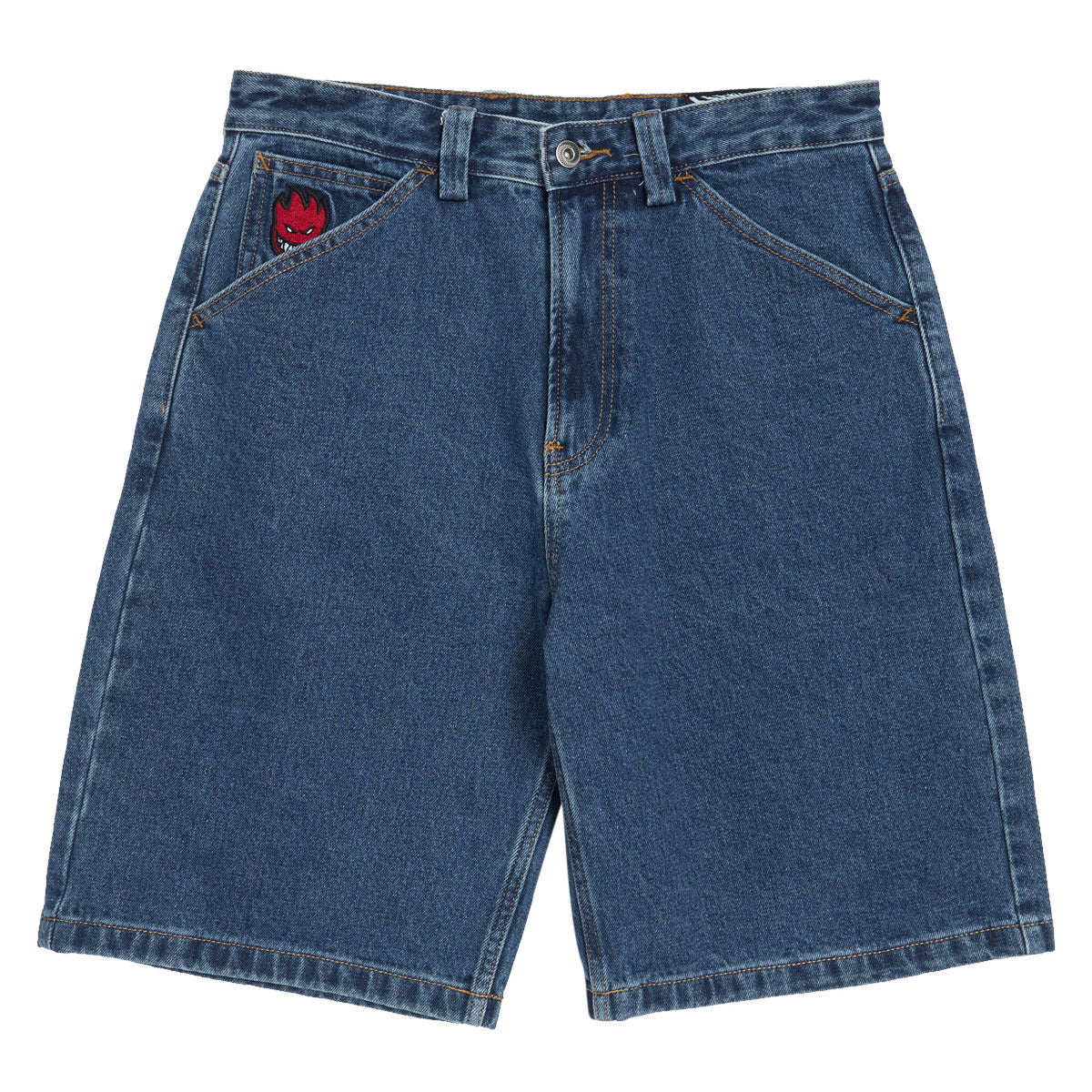 Spitfire Bighead Fill Denim Shorts - Medium Stone Wash image 1