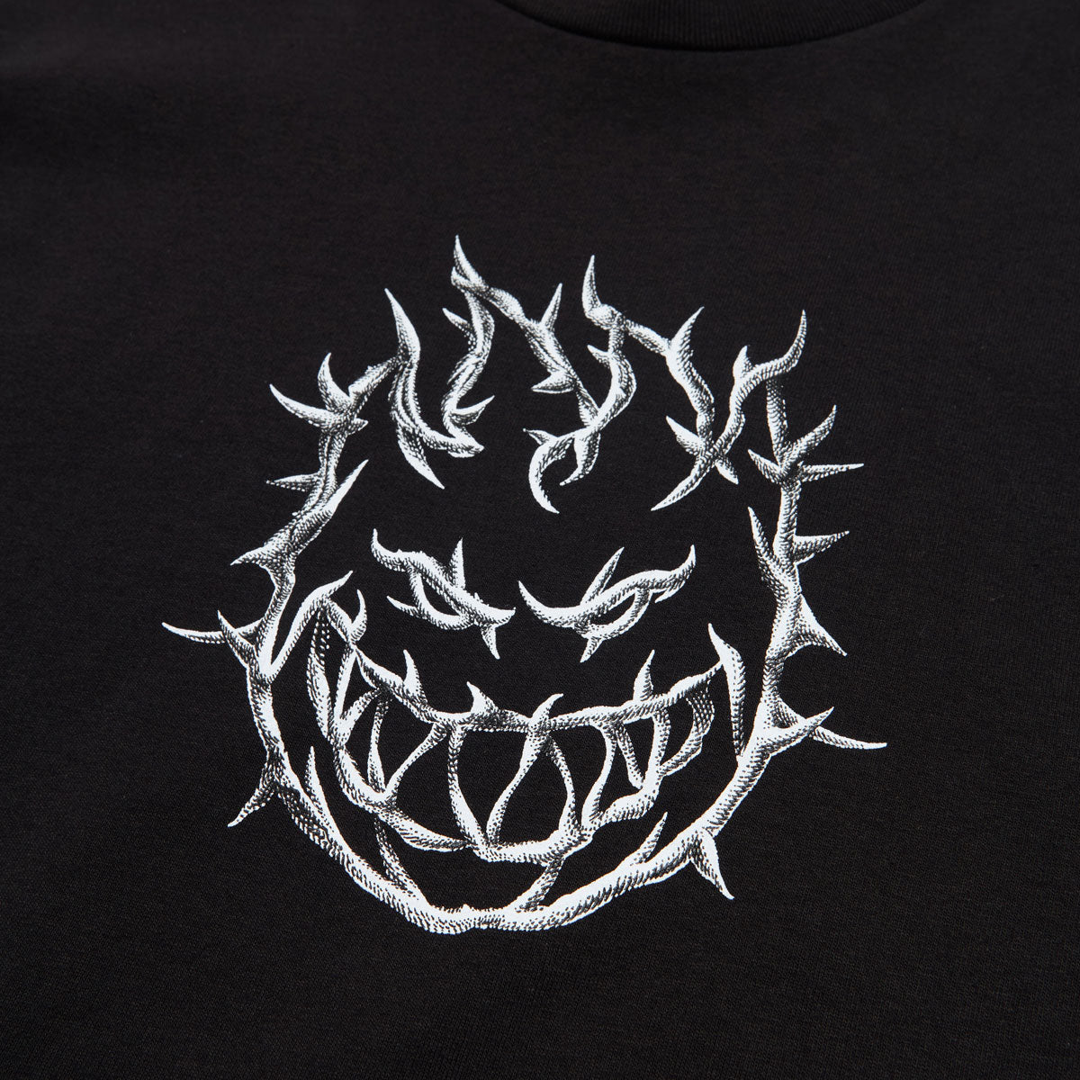 Spitfire Bighead Thorn T-Shirt - Black/Tonal Black/Tonal White image 2