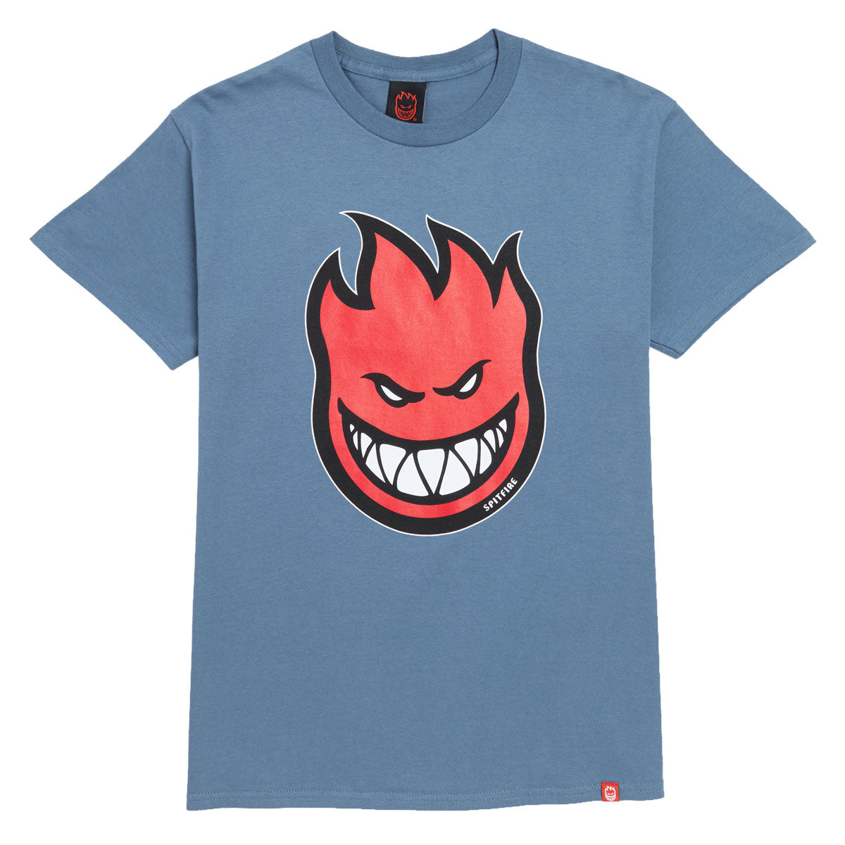 Spitfire Bighead Fill T-Shirt - Indigo Blue/Red/Black/White image 1