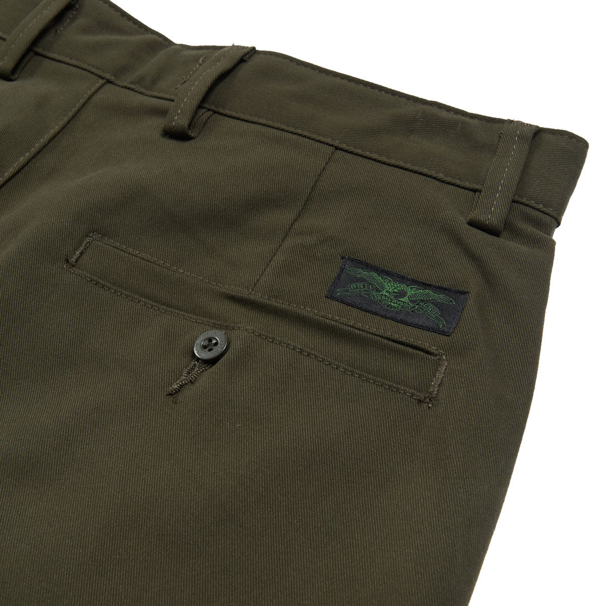 Anti-Hero Hecho Por Skate Shorts - Dark Olive image 5