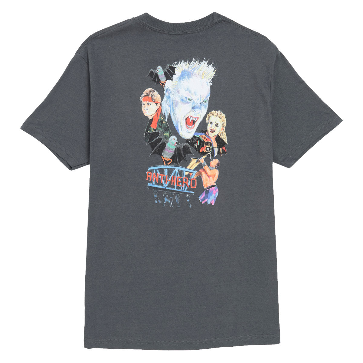 Anti-Hero Still Believe T-Shirt - Charcoal image 1