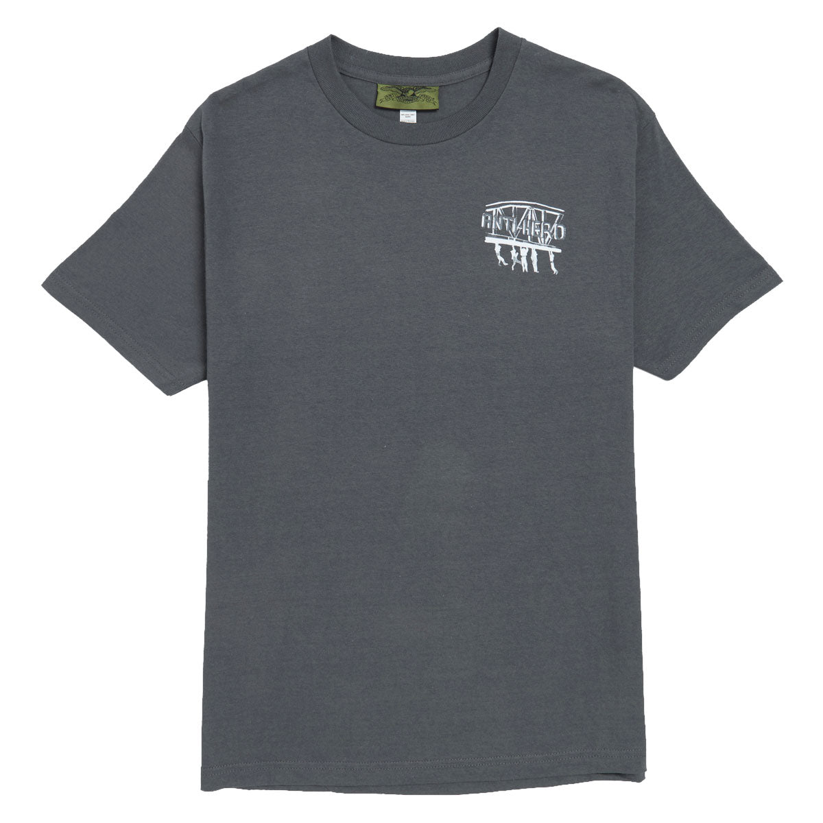 Anti-Hero Still Believe T-Shirt - Charcoal image 2