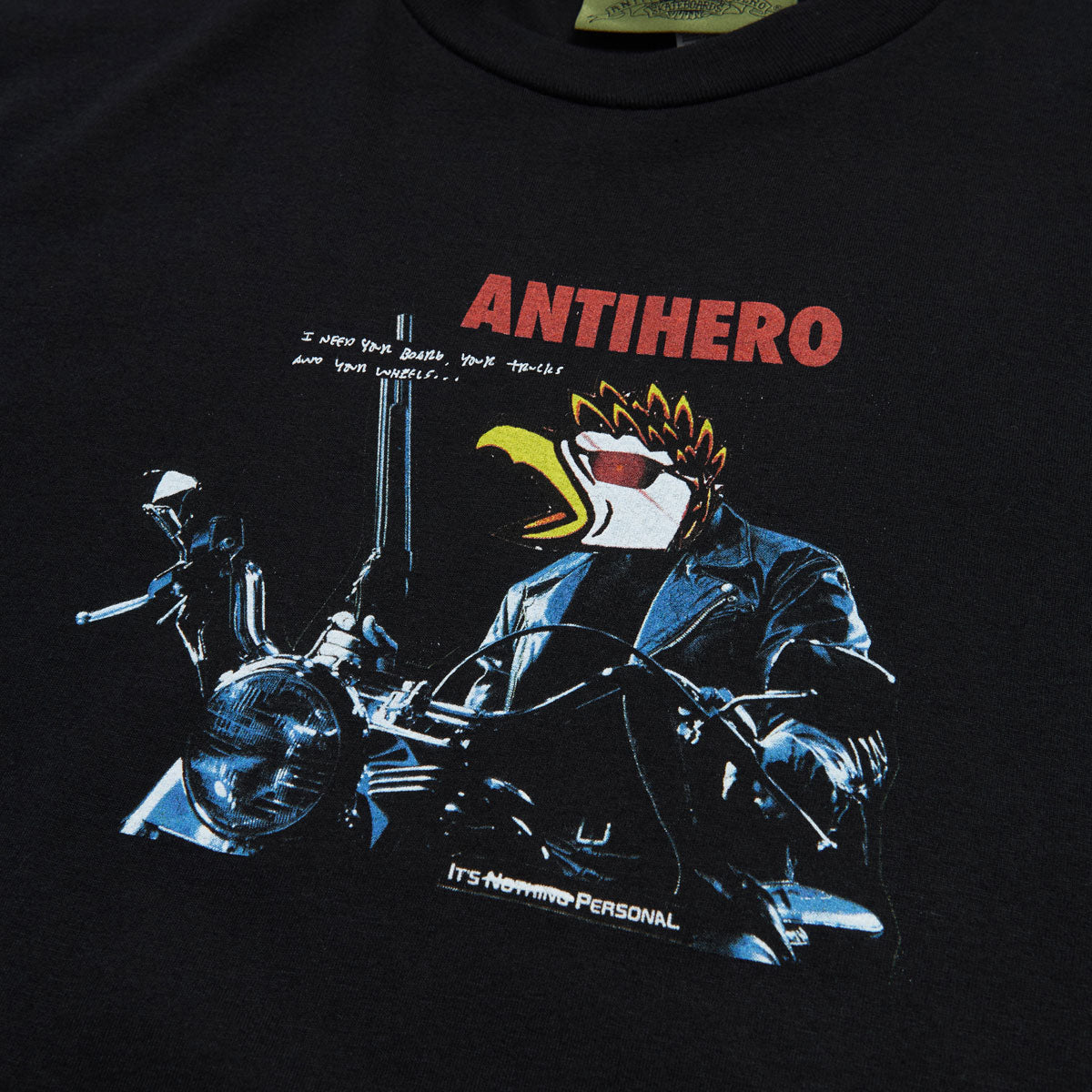 Anti-Hero Eaglenator T-Shirt - Black/Multi Color image 2