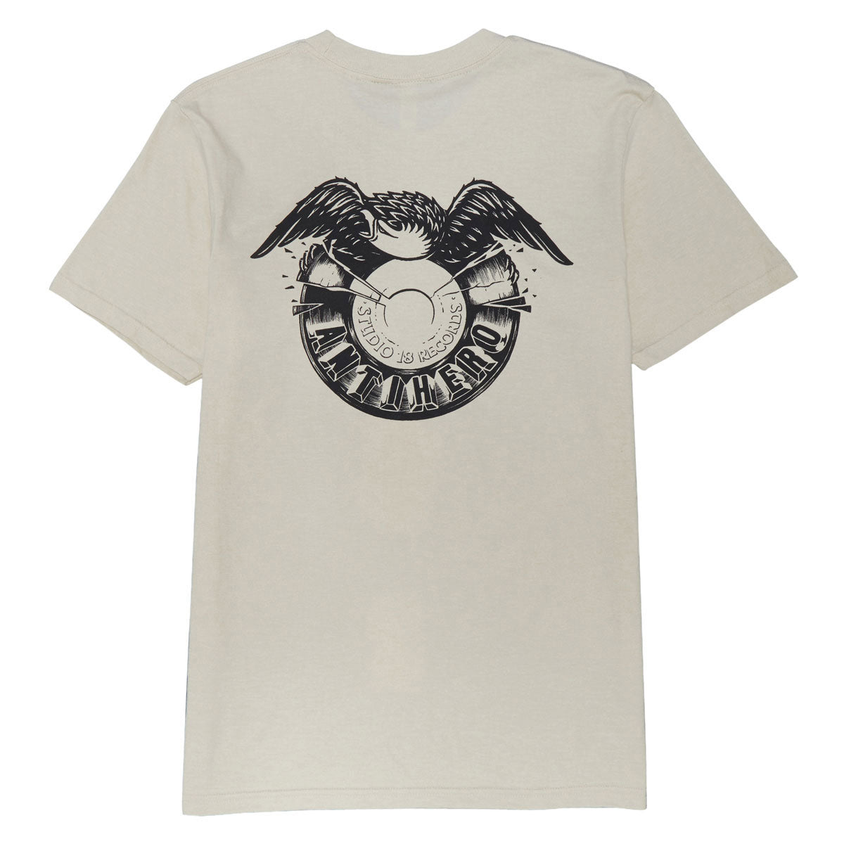 Anti-Hero Studio 18 T-Shirt - Heather Bone/Black image 1
