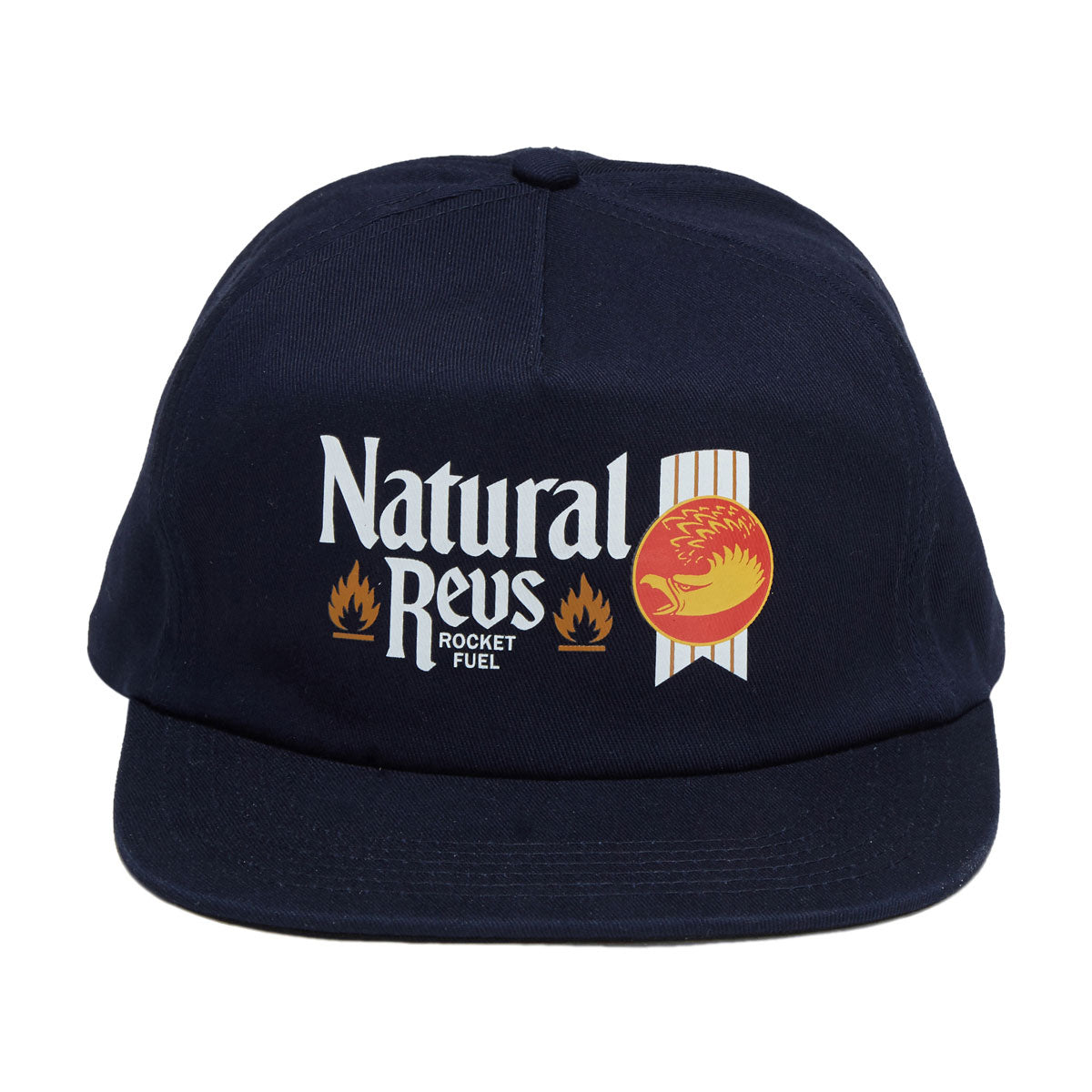 Anti-Hero Natural Revs Snapback Hat - Navy image 2