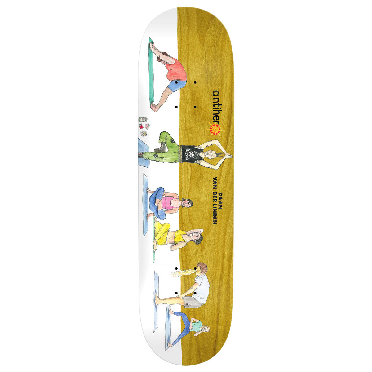 Anti-Hero Daan I Farted In Yoga Class Skateboard Deck - 8.38