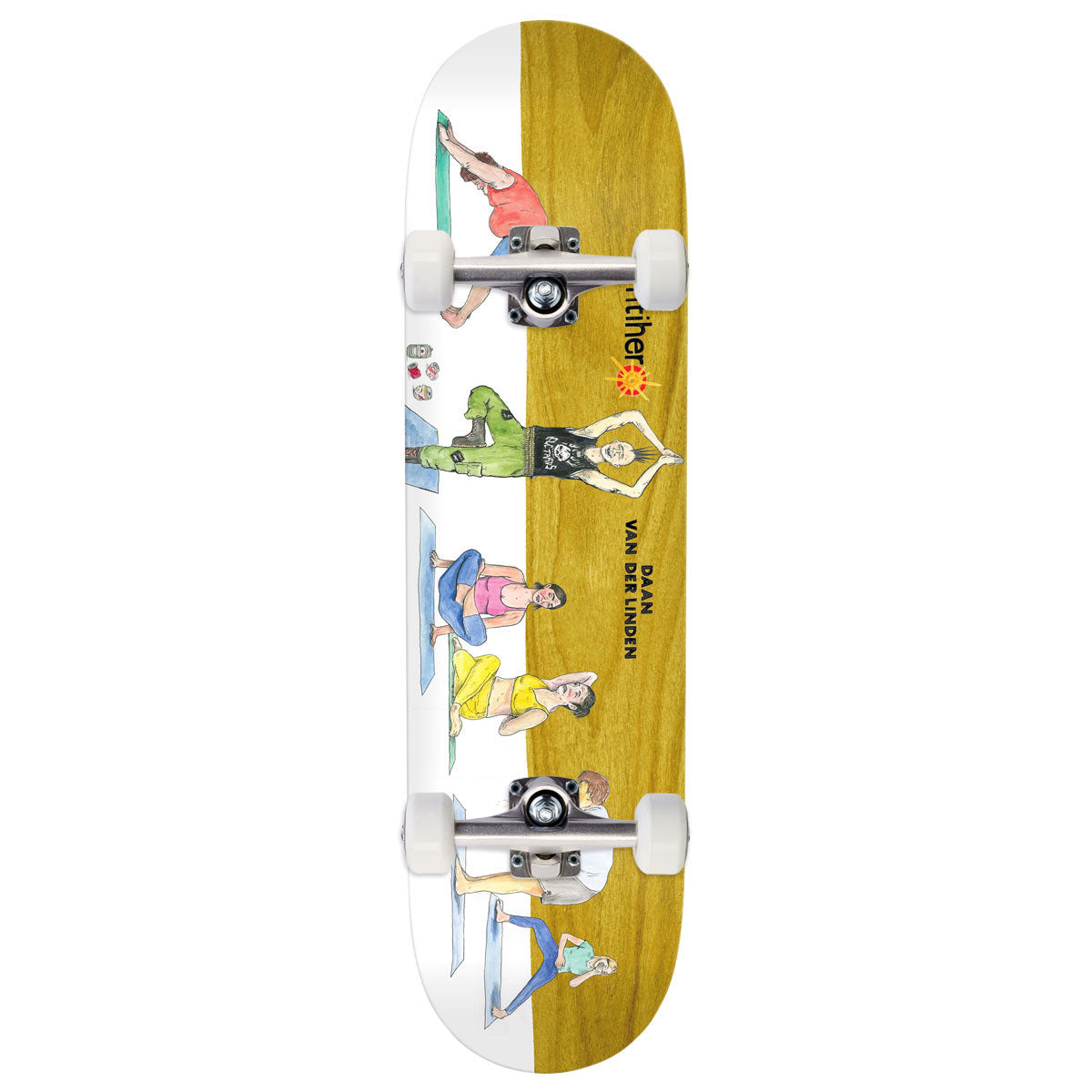 Anti-Hero Daan I Farted In Yoga Class Skateboard Complete - 8.38