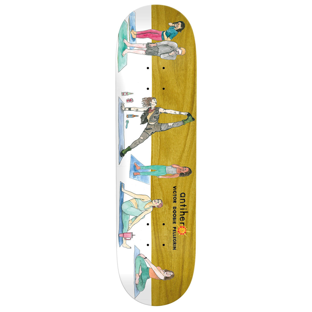 Anti-Hero Doobie I Farted In Yoga Class Skateboard Deck - 8.69