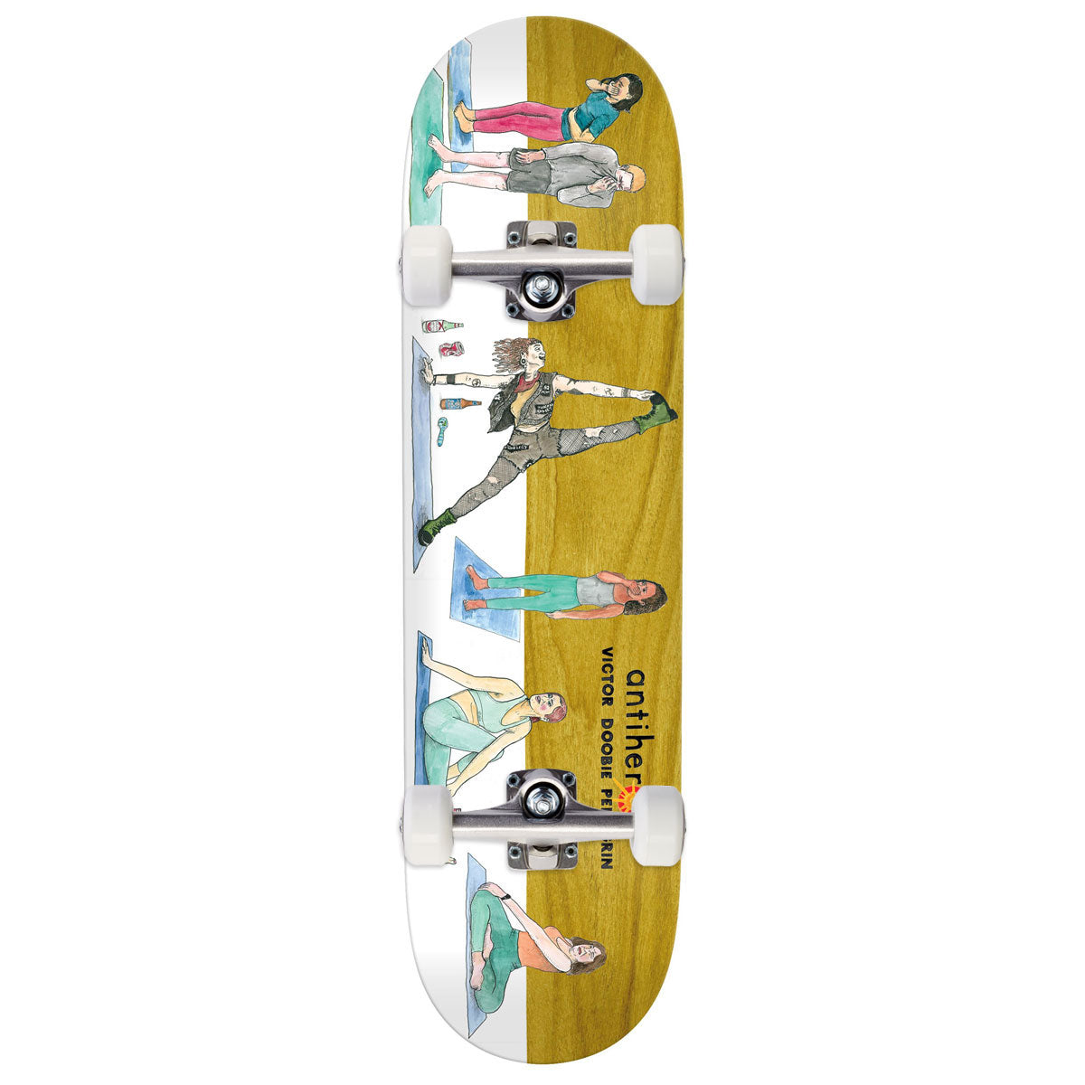 Anti-Hero Doobie I Farted In Yoga Class Skateboard Complete - 8.69