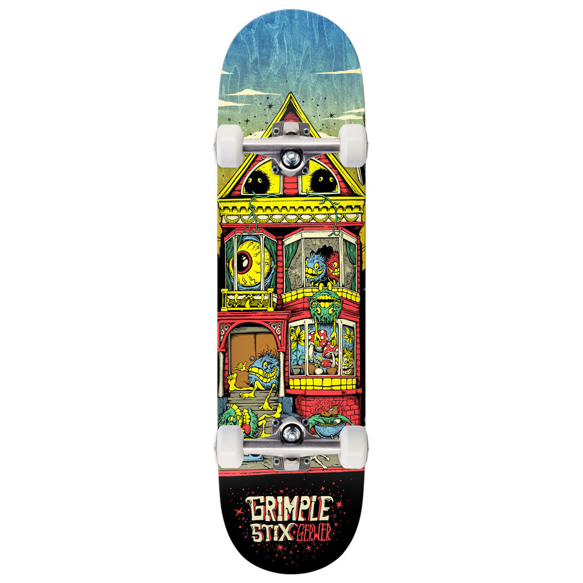 Anti-Hero Gerwer Grimple Stix Victorians Skateboard Complete - 8.25