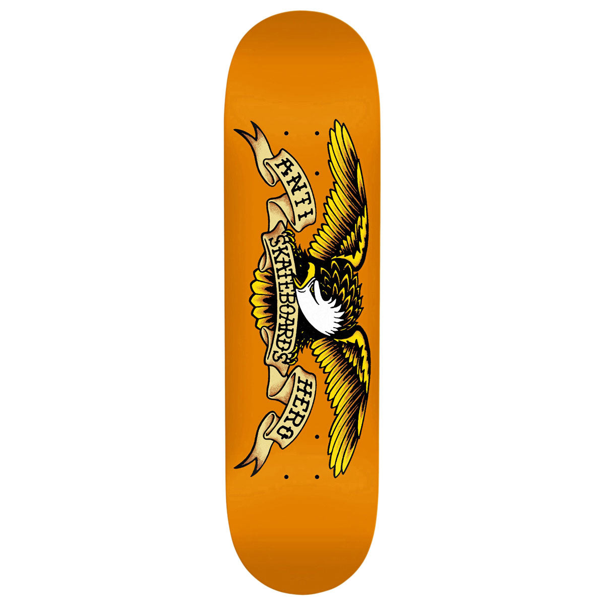 Anti-Hero DBX Eagle Skateboard Deck - Orange - 8.75