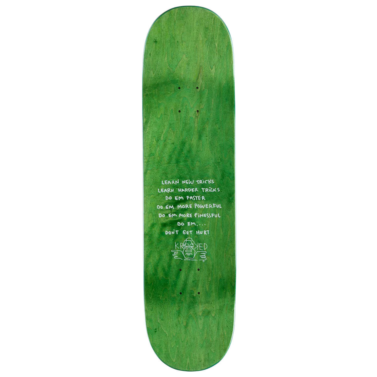 Krooked Manderson Stack Skateboard Deck - 8.38