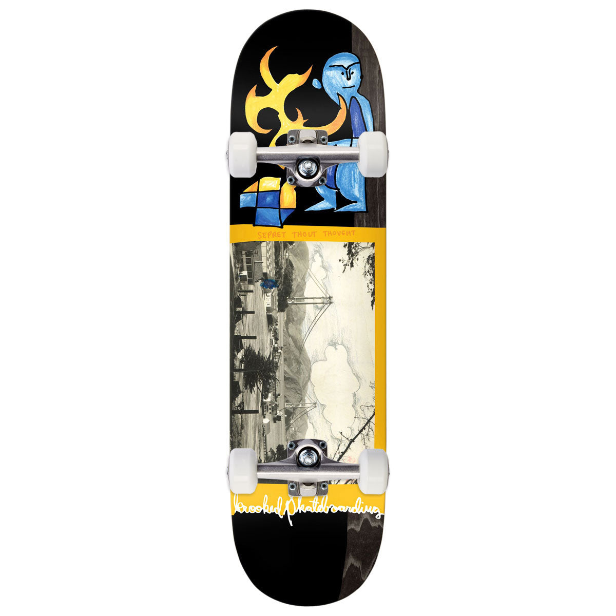 Krooked Cernicky Bridge Skateboard Complete - 8.50