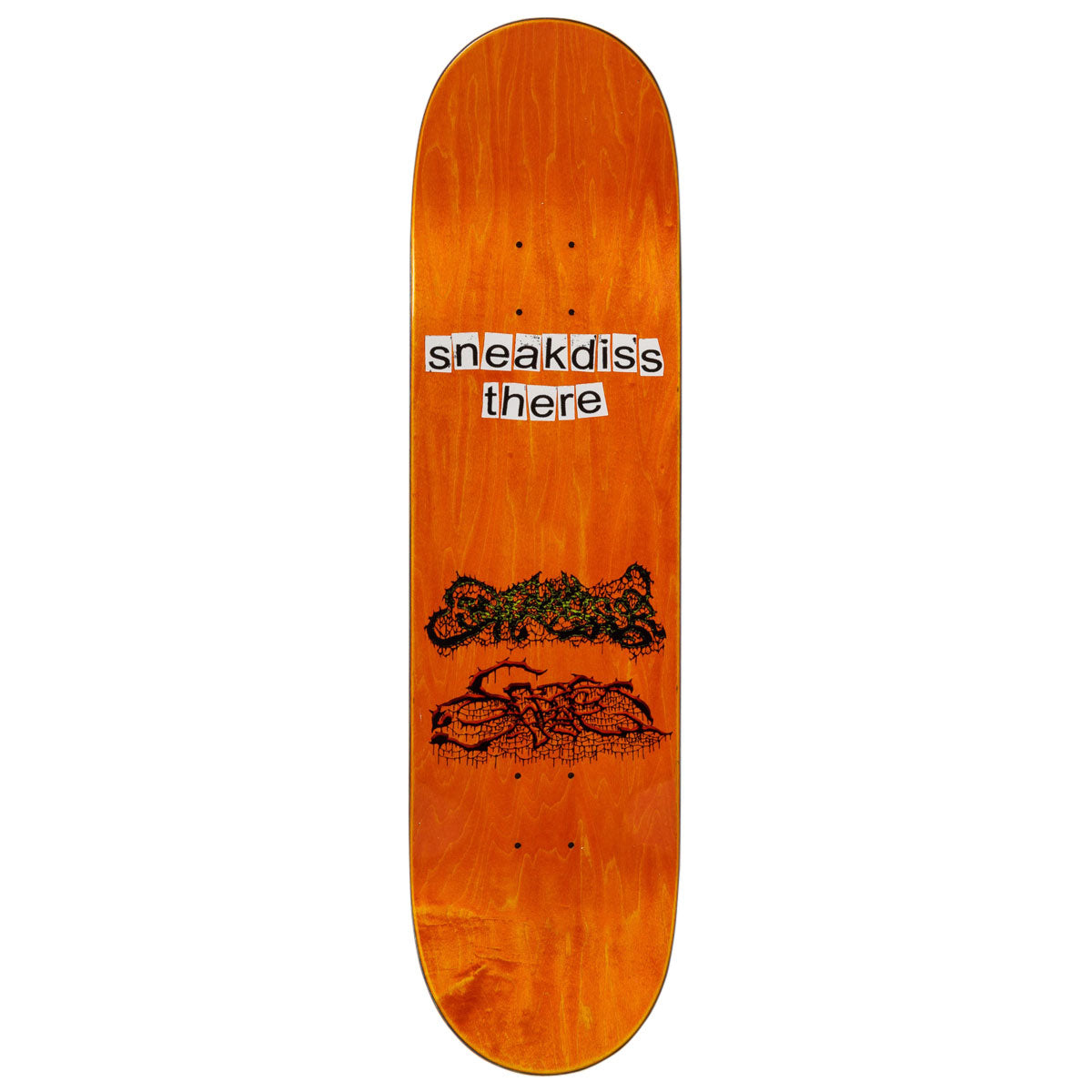 There Team Sneakdiss Battle Ship Skateboard Complete - White - 8.50