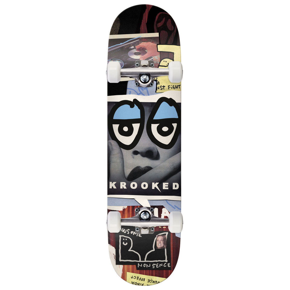 Krooked Una Nonsense Skateboard Complete - 8.28